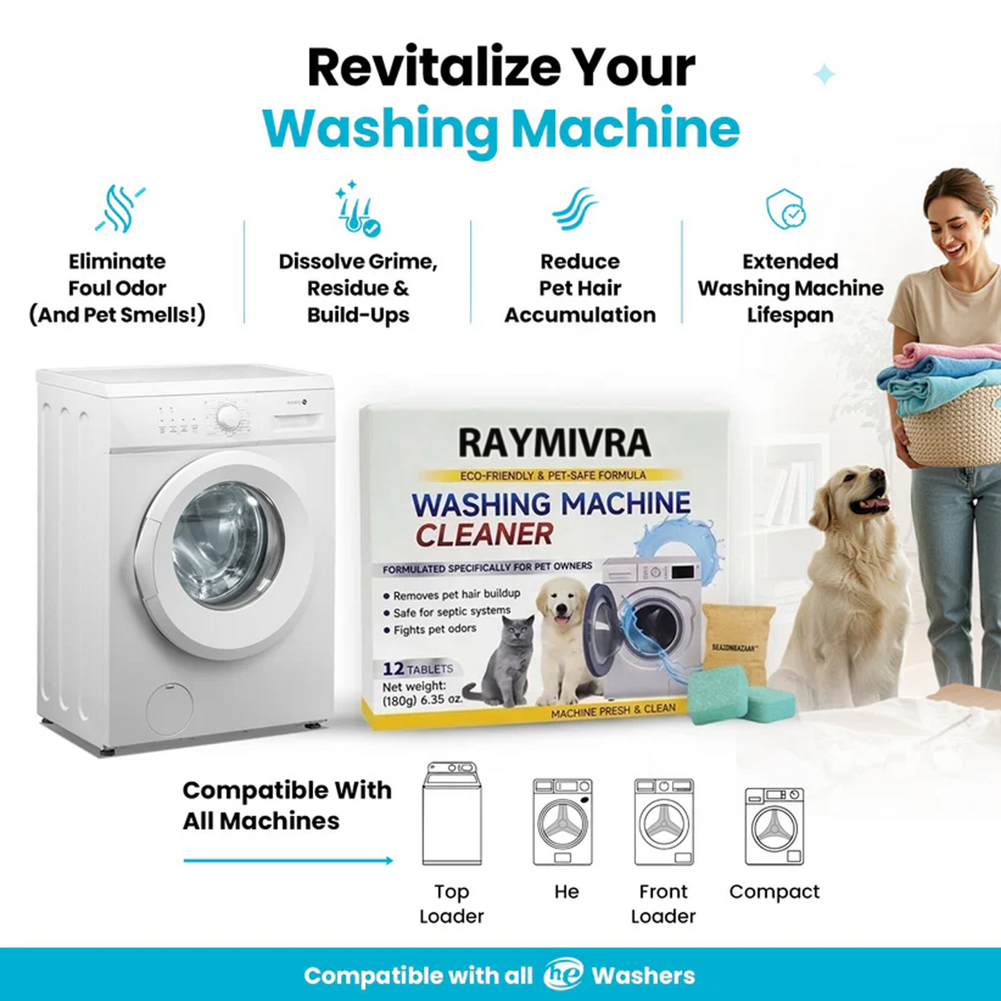 RAYMIVRA Washing Machine Cleaner