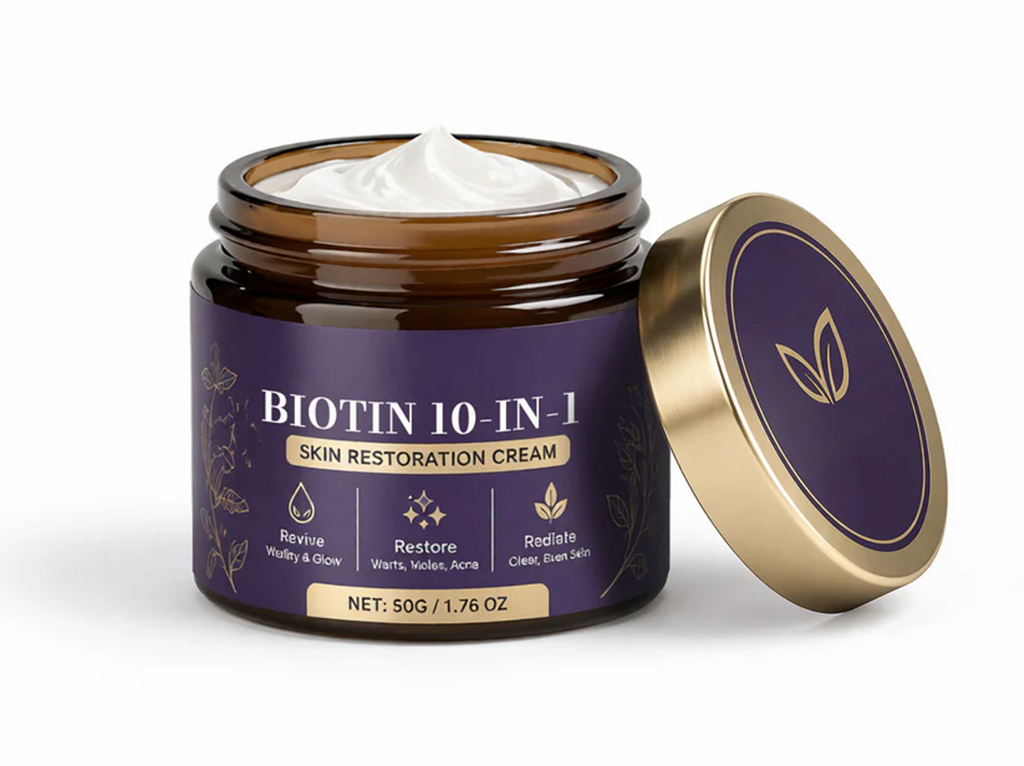 Biotin 10-in-1 Skin Restoration Cream 🍀